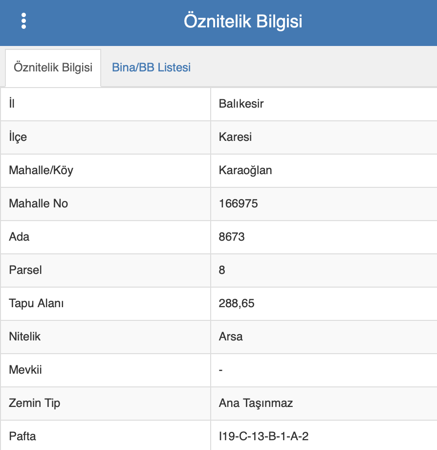 BALIKESİR KARESİ'DE 18 M2 KONUT İMARLI SATILIK HİSSELİ ARSA